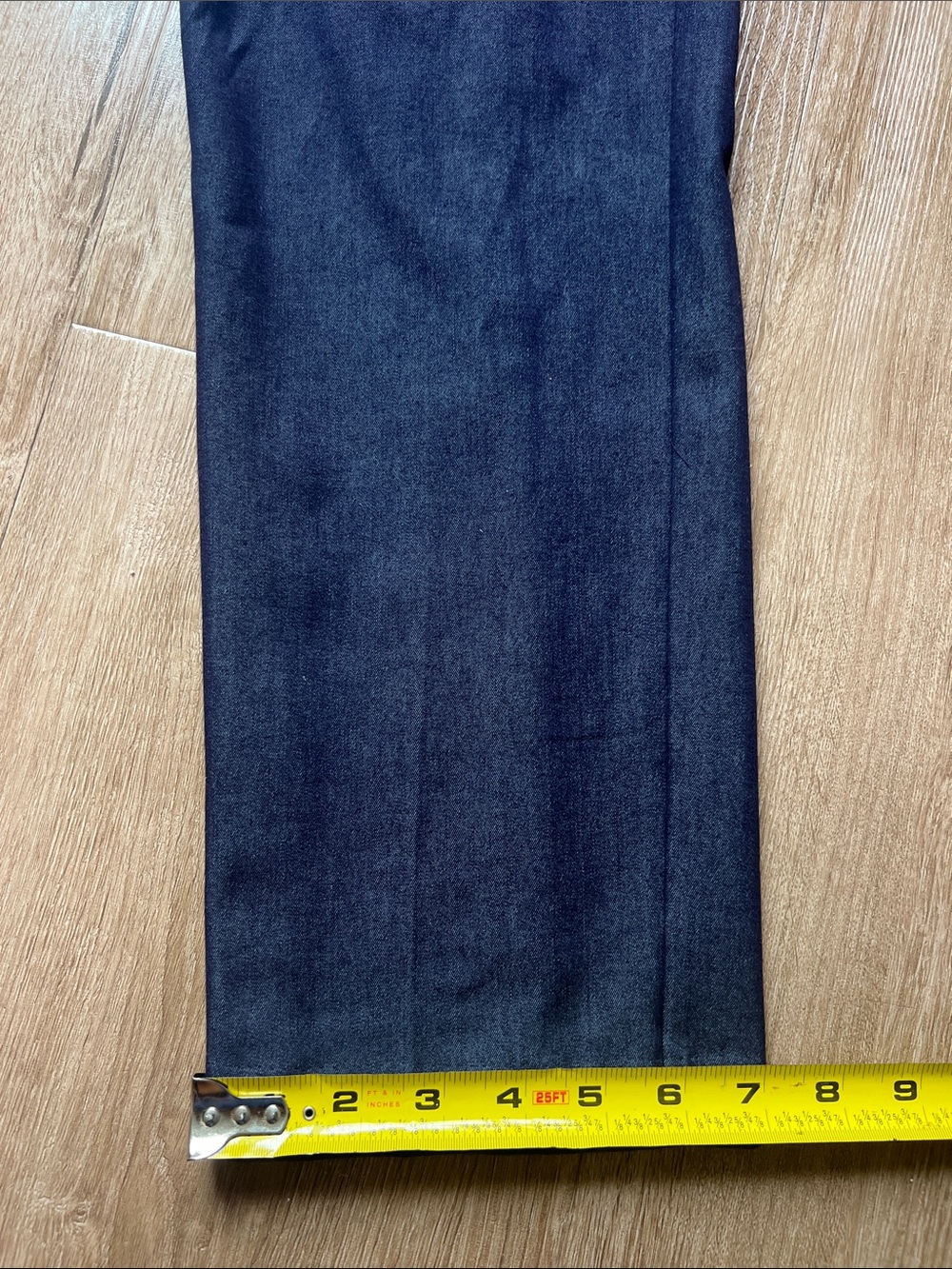ELLE Women’s Blue High Waist Stretch Ankle Trousers Size 4 - Picture 12 of 15